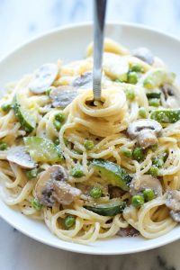 Zucchini Mushroom Pasta