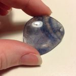 Lovely blue fluorite focal!